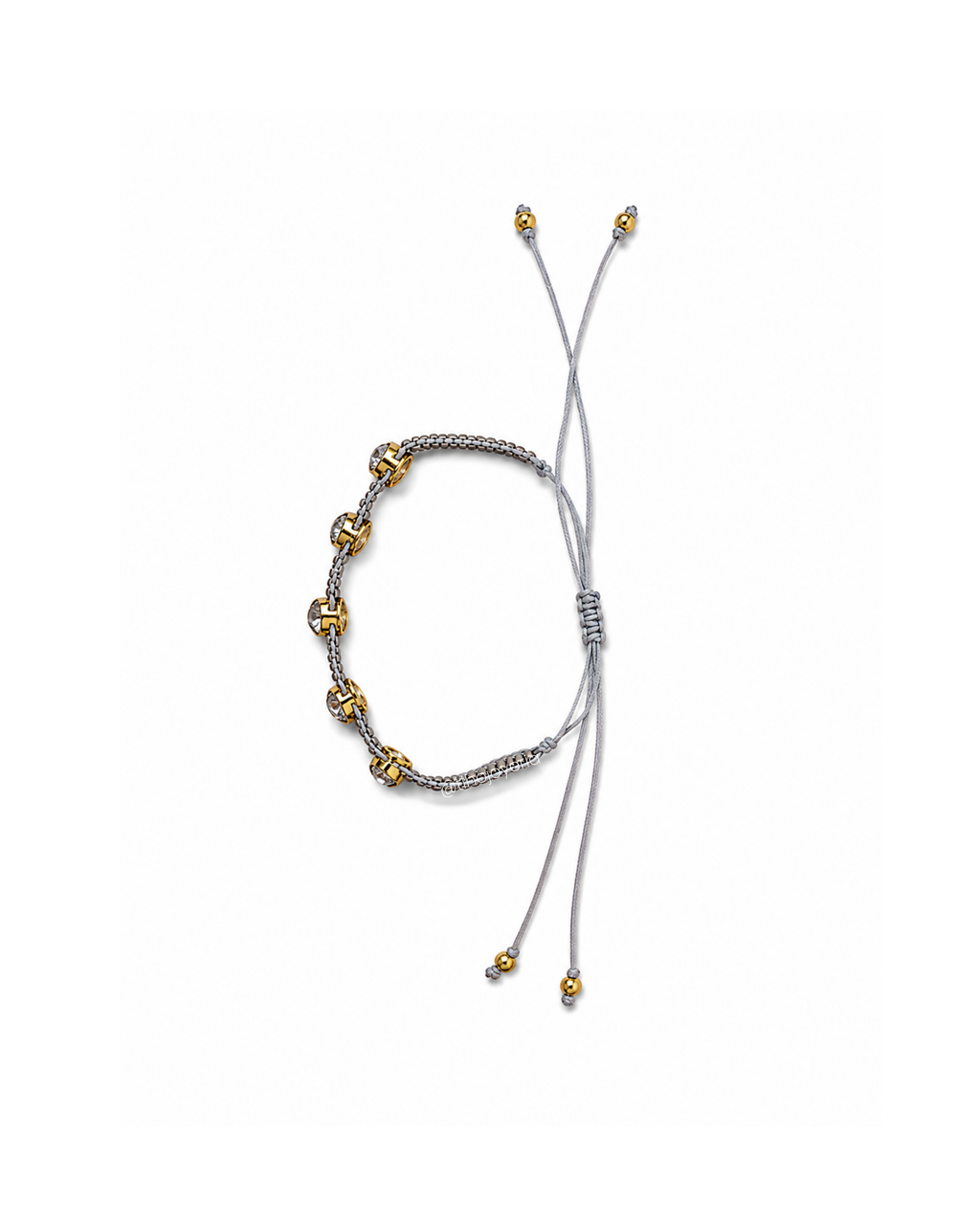 Brazalete Swarovski Gris / Plateado