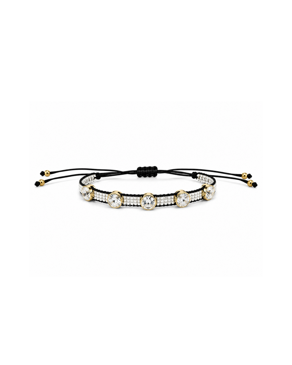Brazalete Swarovski Plateado