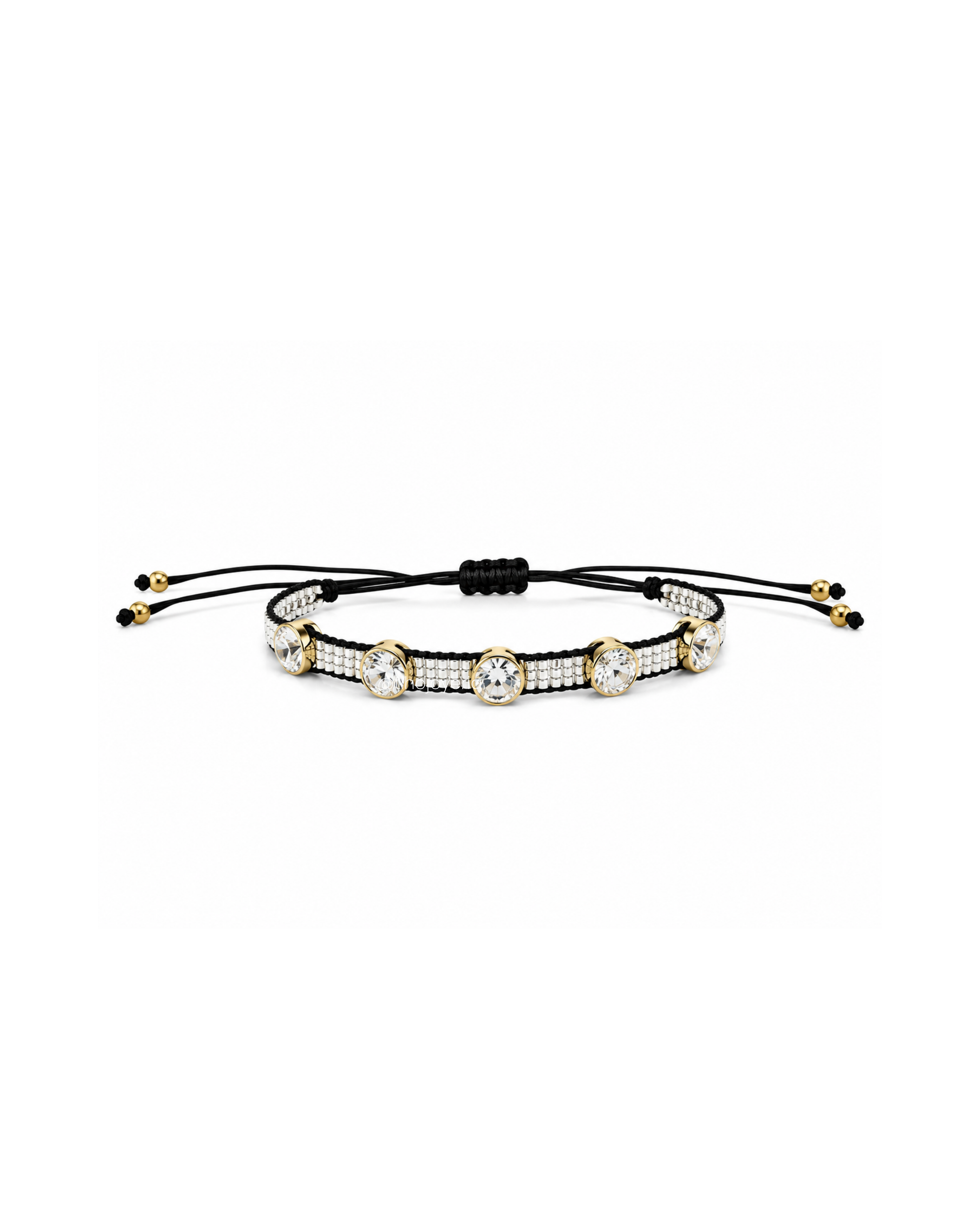 Brazalete Swarovski Plateado