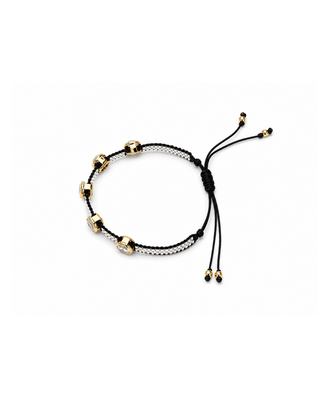 Brazalete Swarovski Plateado