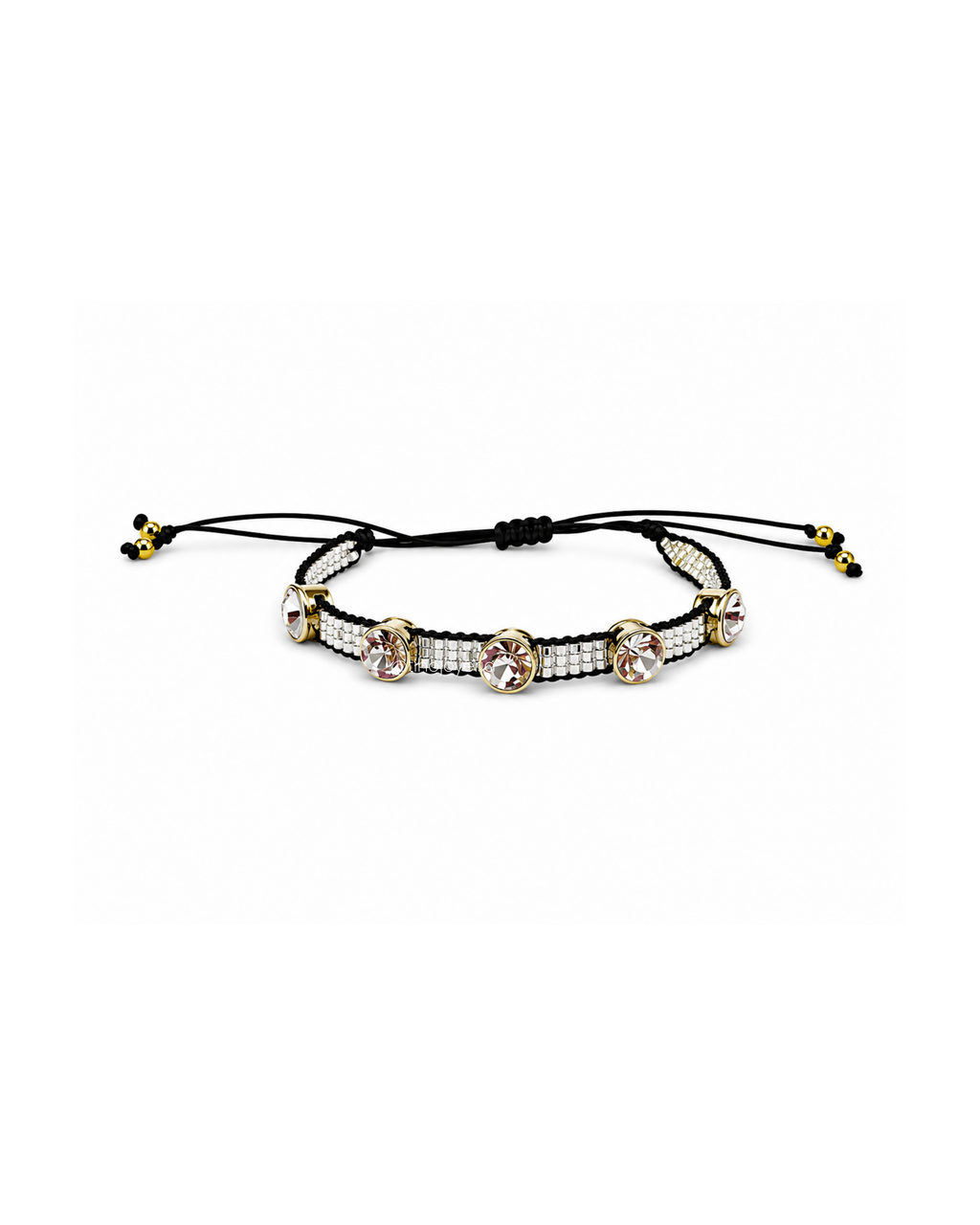 Brazalete Swarovski Plateado