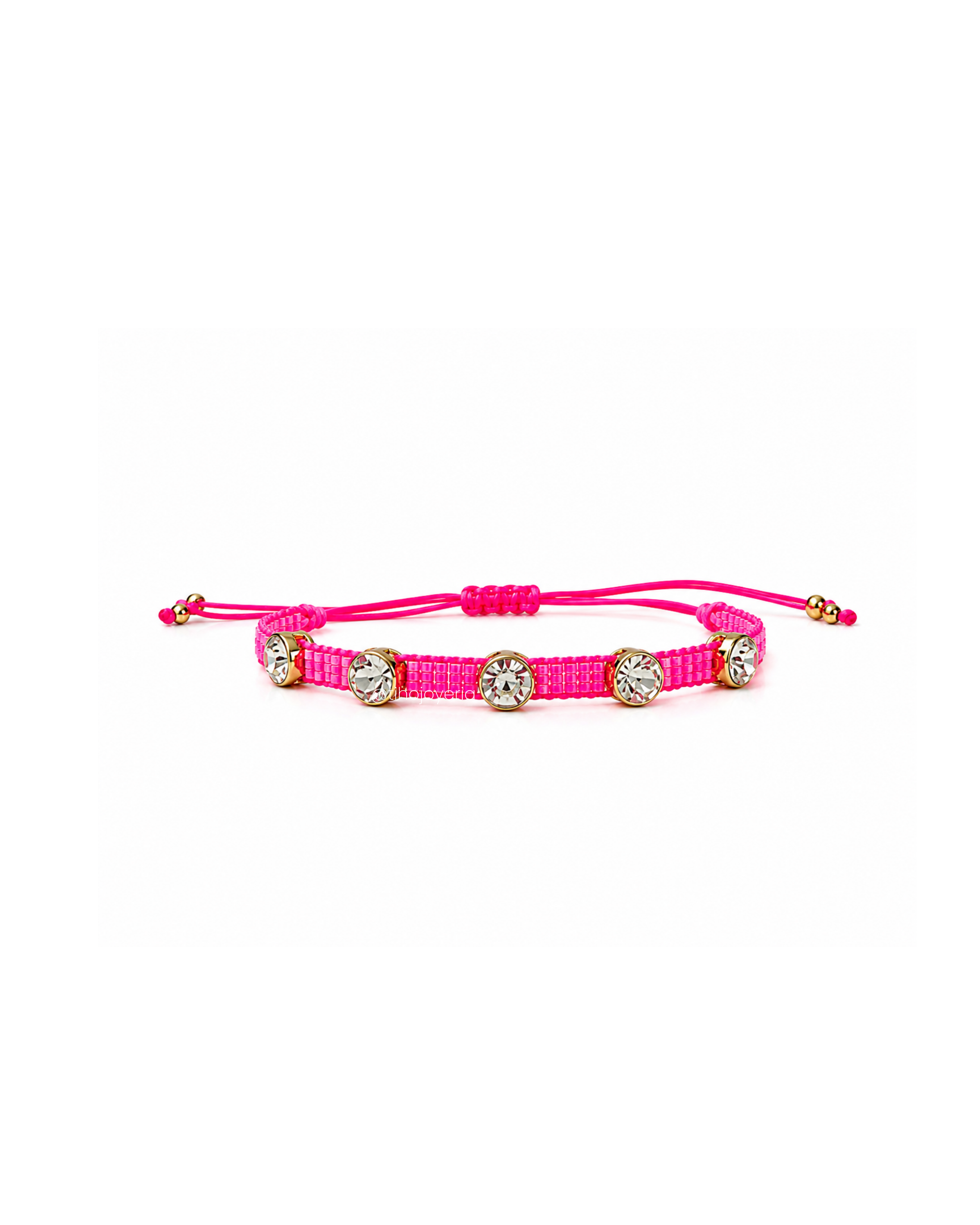 Brazalete Swarovski Rosa