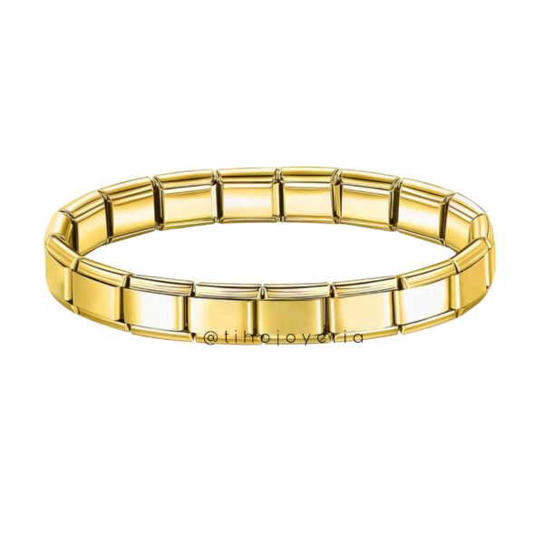 Brazalete Italiano / Italian Bracelet Dorado