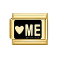 Charm Dorado Love Me
