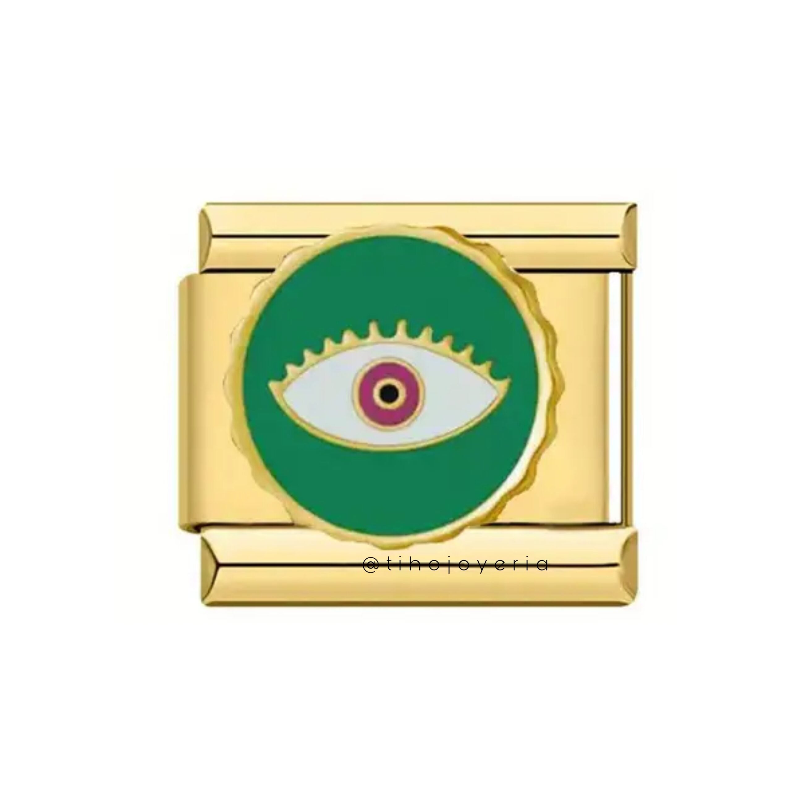 Charm Ojo Turco Verde