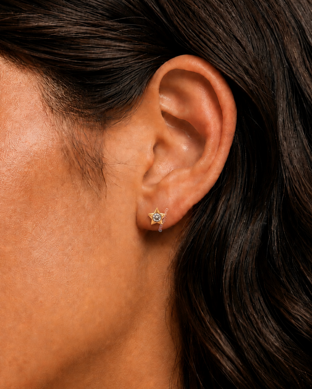 Aretes Starlight Plateados