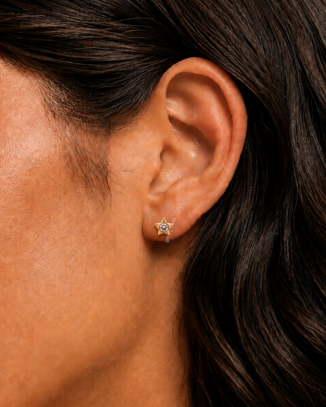Aretes Starlight Plateados