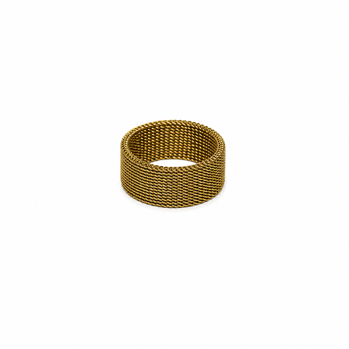 Anillo Golden Mesh