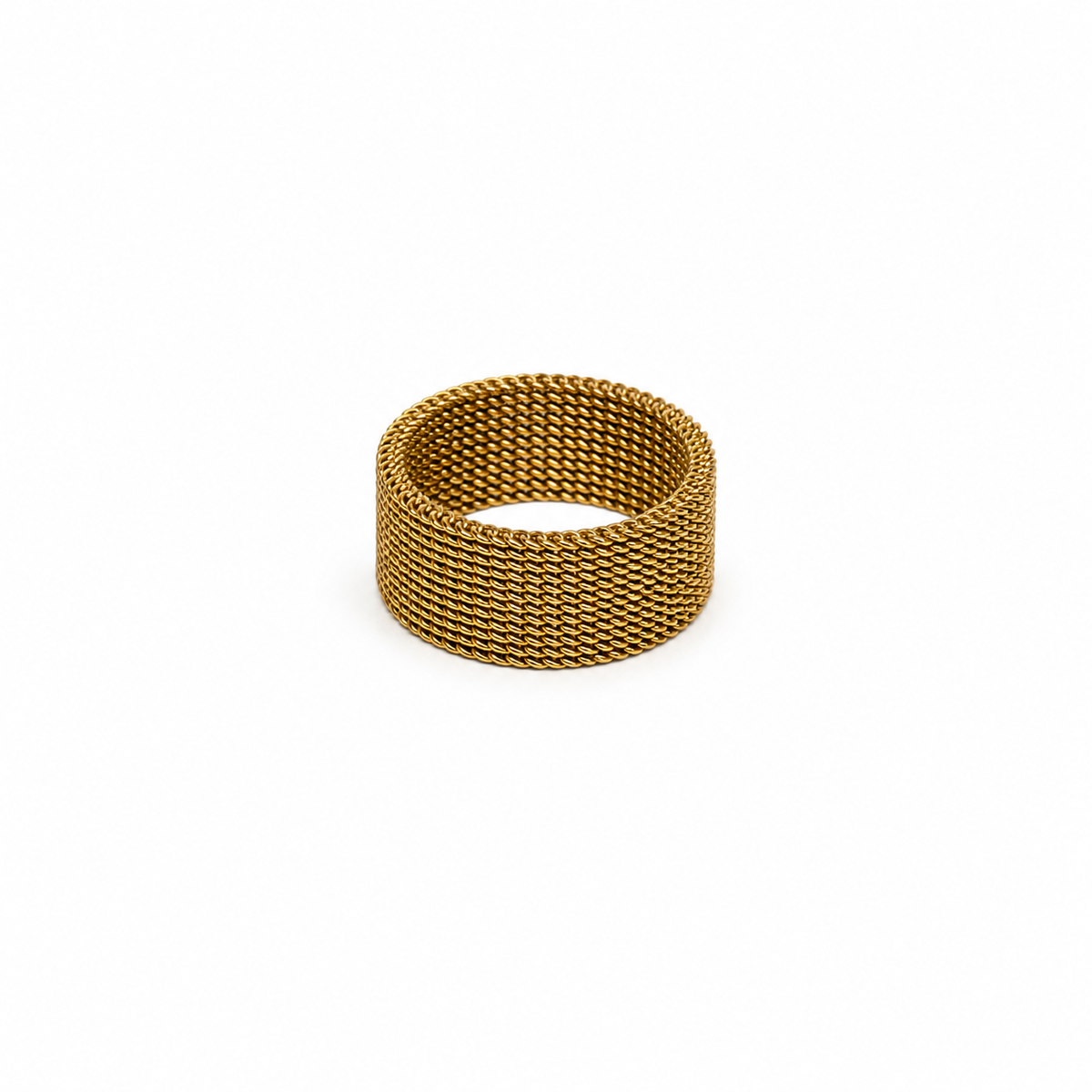 Anillo Golden Mesh