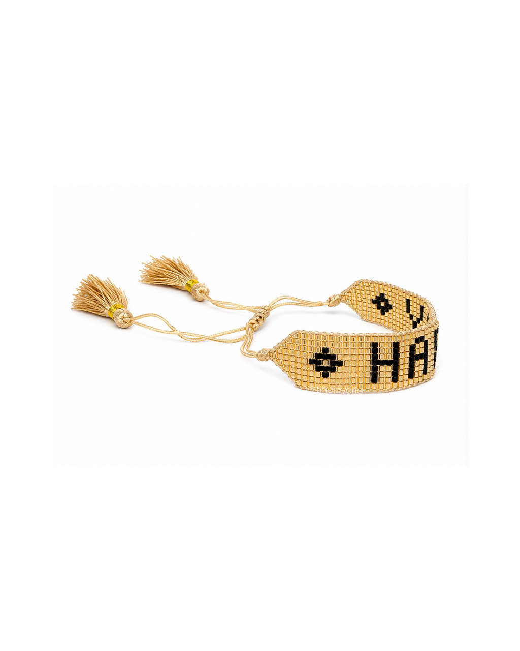 Pulsera Happy Dorada