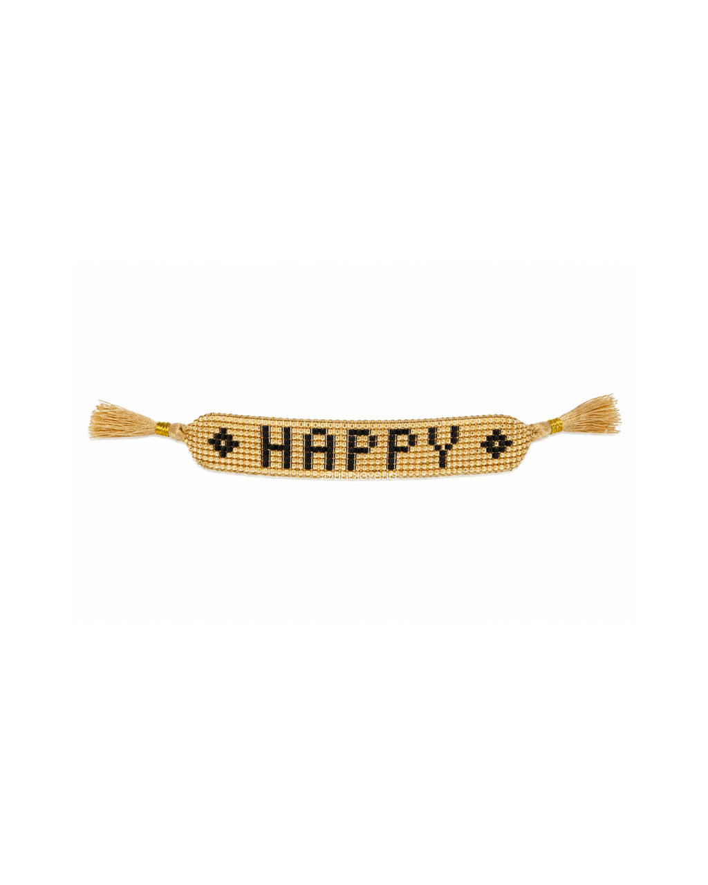 Pulsera Happy Dorada