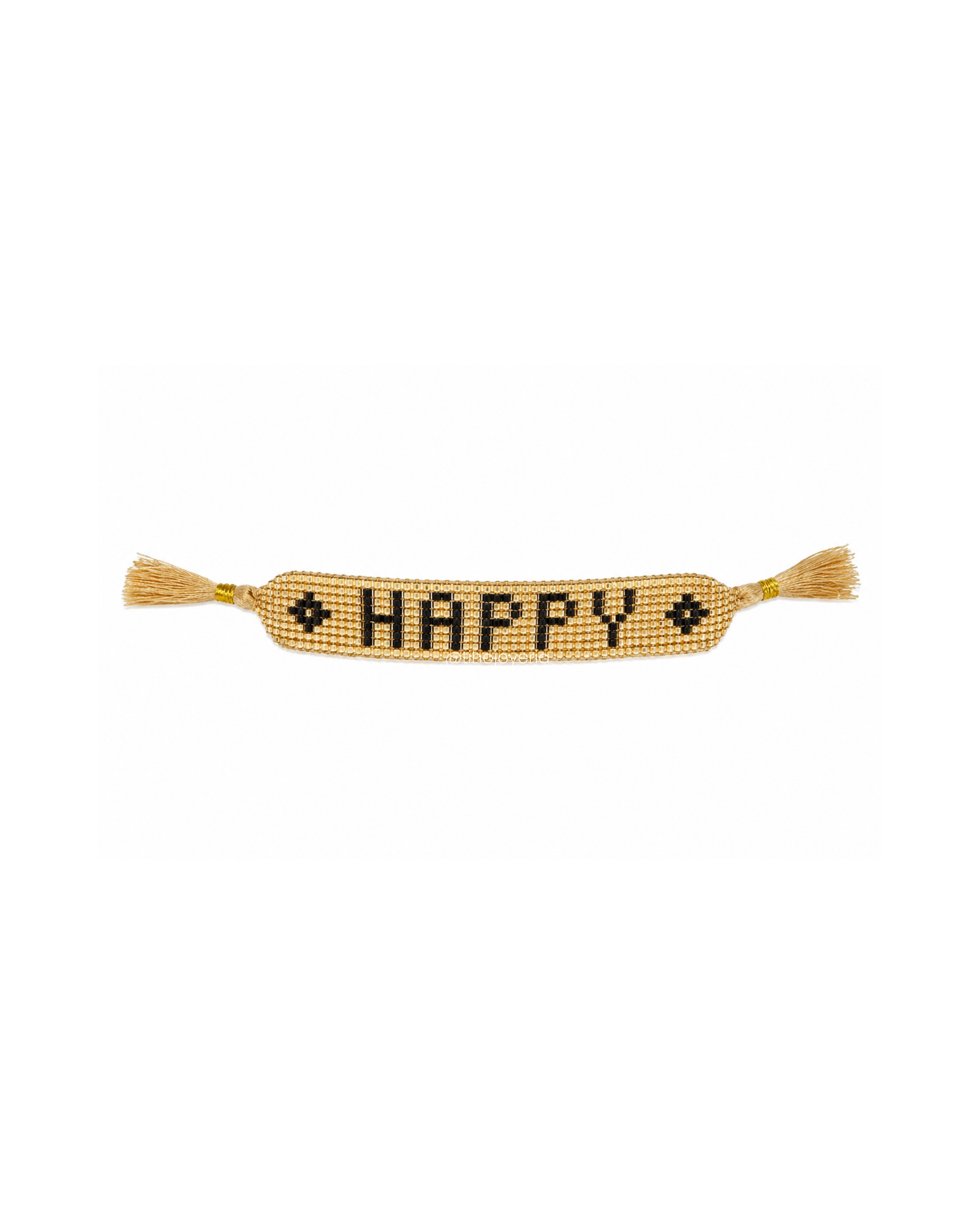 Pulsera Happy Dorada