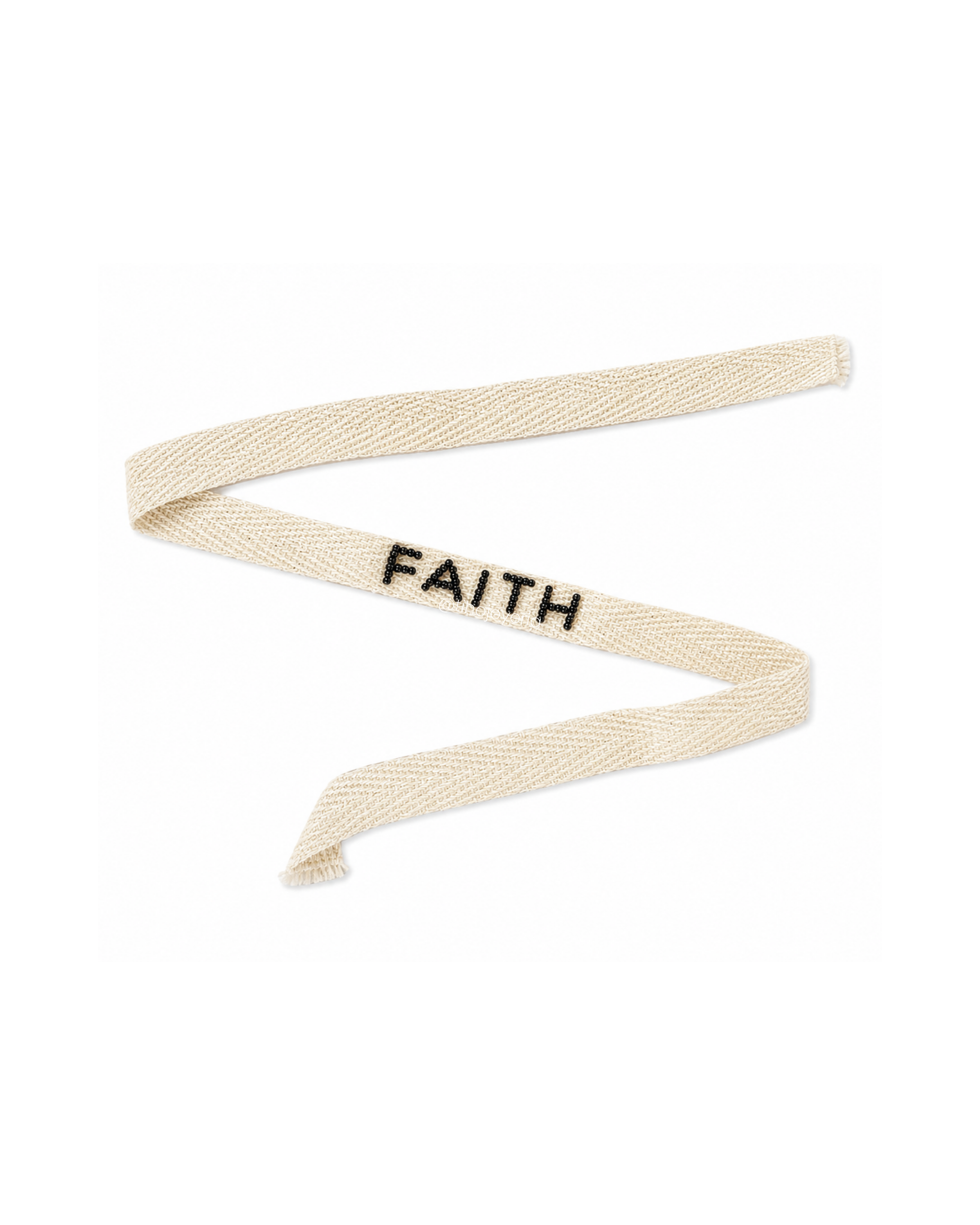 Pulsera Tela Bordada Faith