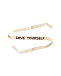 Pulsera Tela Bordada Love Yourself
