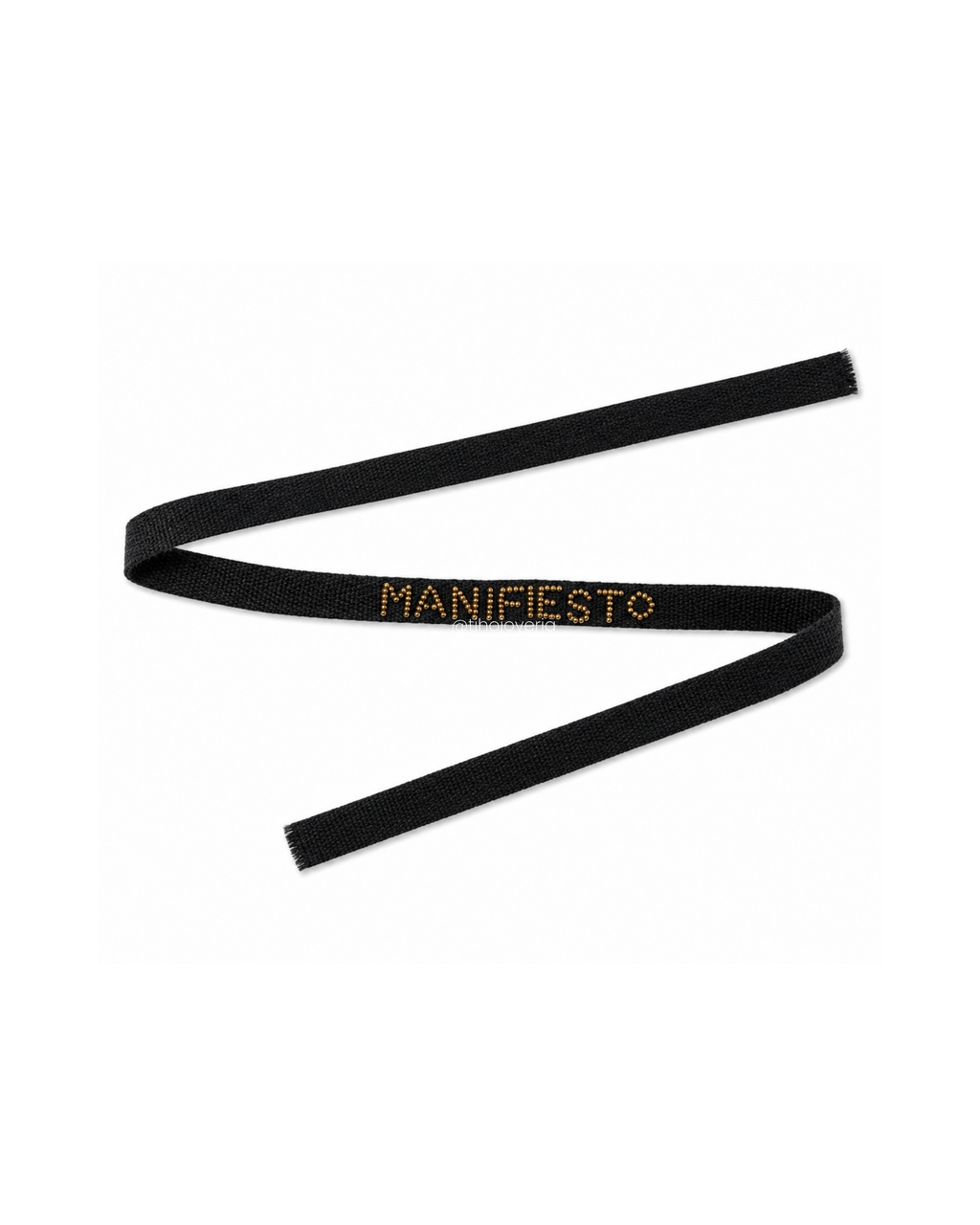 Pulsera Tela Bordada Manifiesto
